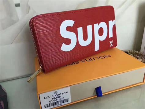 supreme louis vuitton cartera|louis vuitton supreme shoes.